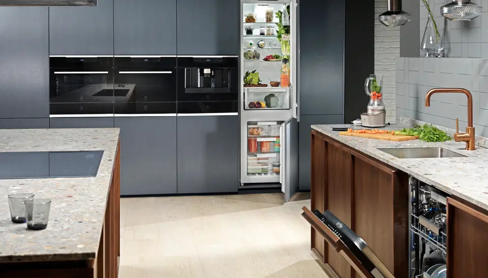 Nordmenn kjøper både litt flere og dyrere store hvitevarer. Foto: Electrolux Nordmenn kjøper både litt flere og dyrere store hvitevarer. Foto: Electrolux