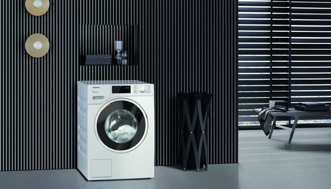 Hygiene har vært viktig i 2020, og salget av både vaskemaskiner og tørketromler har økt. Foto: Miele Hygiene har vært viktig i 2020, og salget av både vaskemaskiner og tørketromler har økt. Foto: Miele