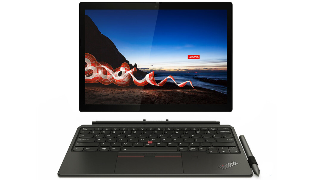 ThinkPad X12 Detachable kombinerer funksjonene til en bærbar PC med fleksibiliteten til en 12,3 tommers nettbrett Foto: Lenovo ThinkPad X12 Detachable kombinerer funksjonene til en bærbar PC med fleksibiliteten til en 12,3 tommers nettbrett Foto: Lenovo