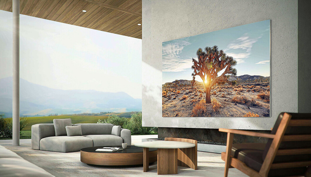 Samsung fortsetter å satse på micro-led, og kommer med to nye modeller i 99 og 110 tommer med teknologien. Foto: Samsung Samsung fortsetter å satse på micro-led, og kommer med to nye modeller i 99 og 110 tommer med teknologien. Foto: Samsung