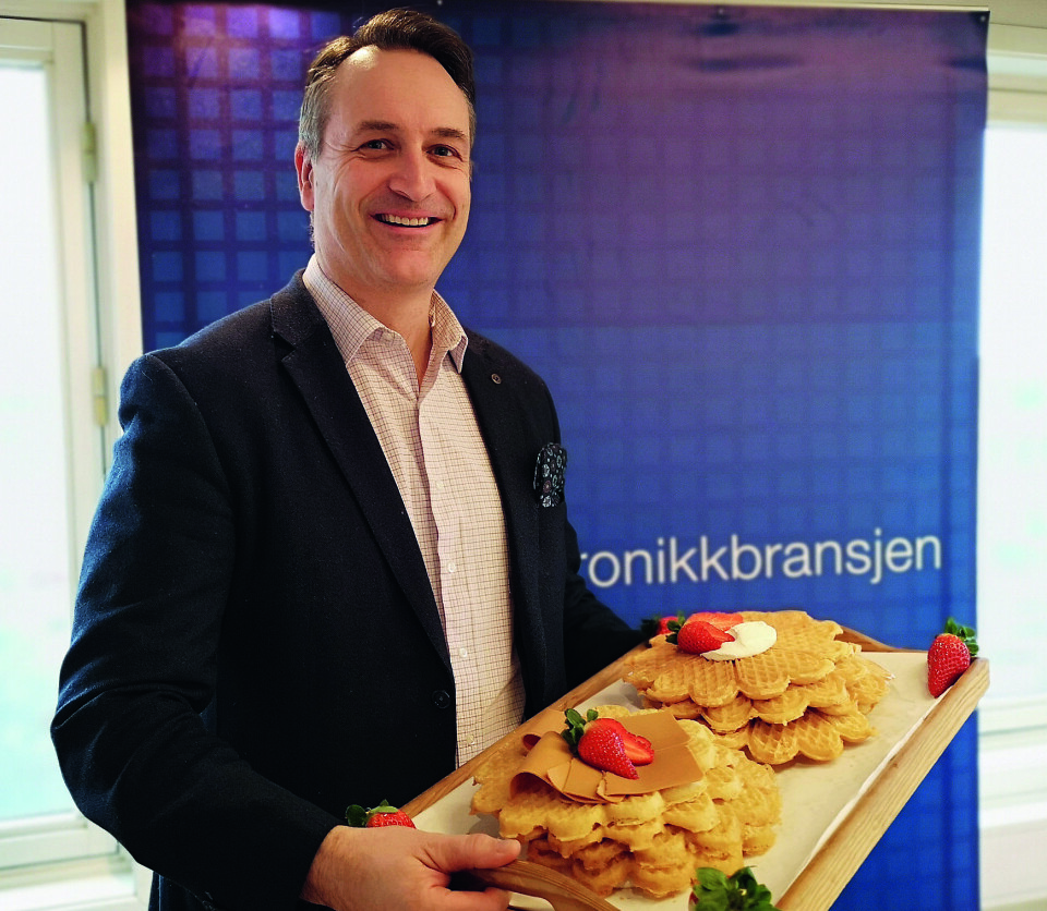 Administrerende direktør Jan Røsholm i Stiftelsen Elektronikkbransjen. Foto: Marte Ottemo