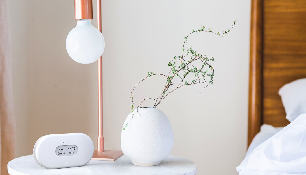 Airthings View Plus kommer i handelen i juni. Pris: 3.000,- Foto: Airthings Airthings View Plus kommer i handelen i juni. Pris: 3.000,- Foto: Airthings