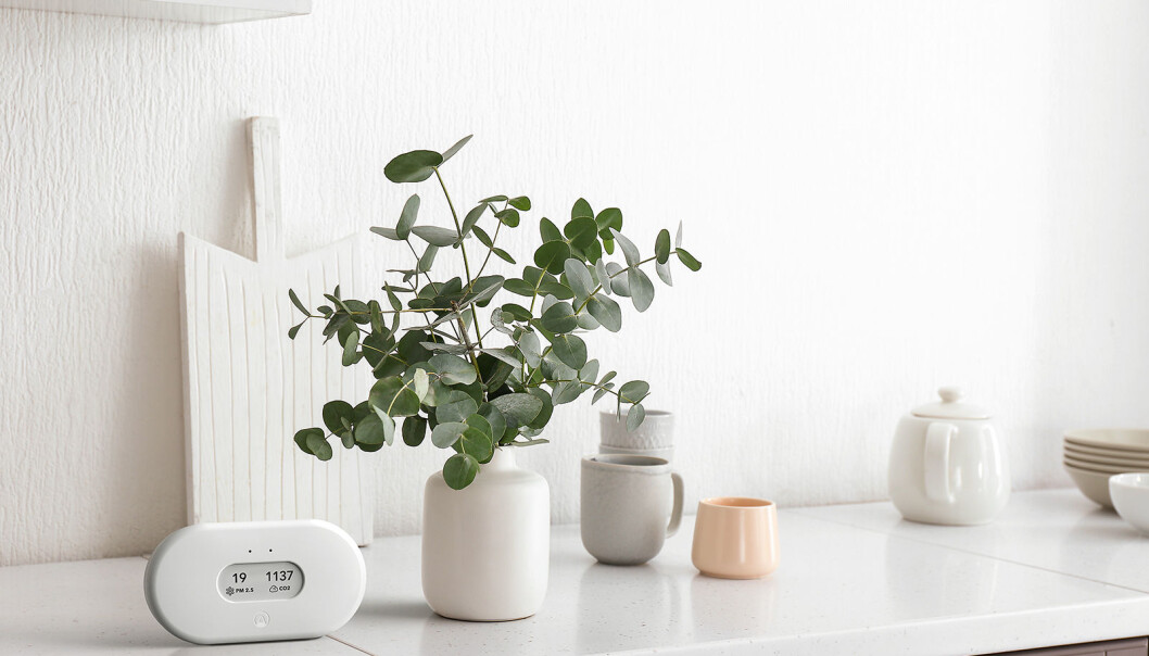 Airthings View Plus kommer i handelen i juni. Pris: 3.000,- Foto: Airthings Airthings View Plus kommer i handelen i juni. Pris: 3.000,- Foto: Airthings