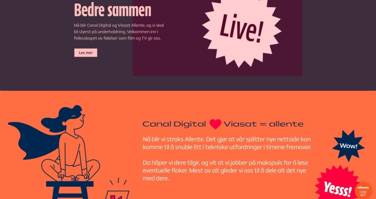 NÅ ER ALLENTE PÅ LUFTA