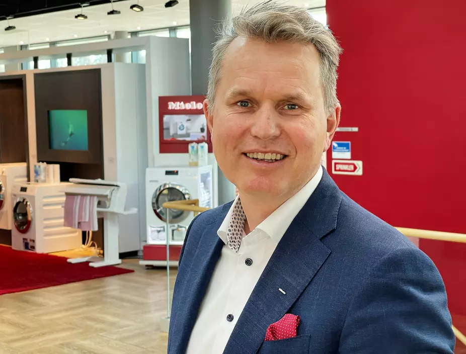 Anders Kjekstad er ny marketingdirektør i Miele Nordics. Foto: Stian Sønsteng
