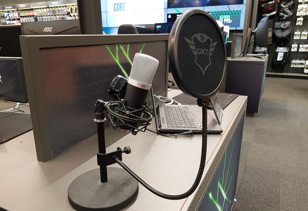 Studiomikrofonen Emita leveres med USB-tilkobling og er beregnet for bloggere, podcast og youtubere. Foto: Jan Røsholm Studiomikrofonen Emita leveres med USB-tilkobling og er beregnet for bloggere, podcast og youtubere. Foto: Jan Røsholm