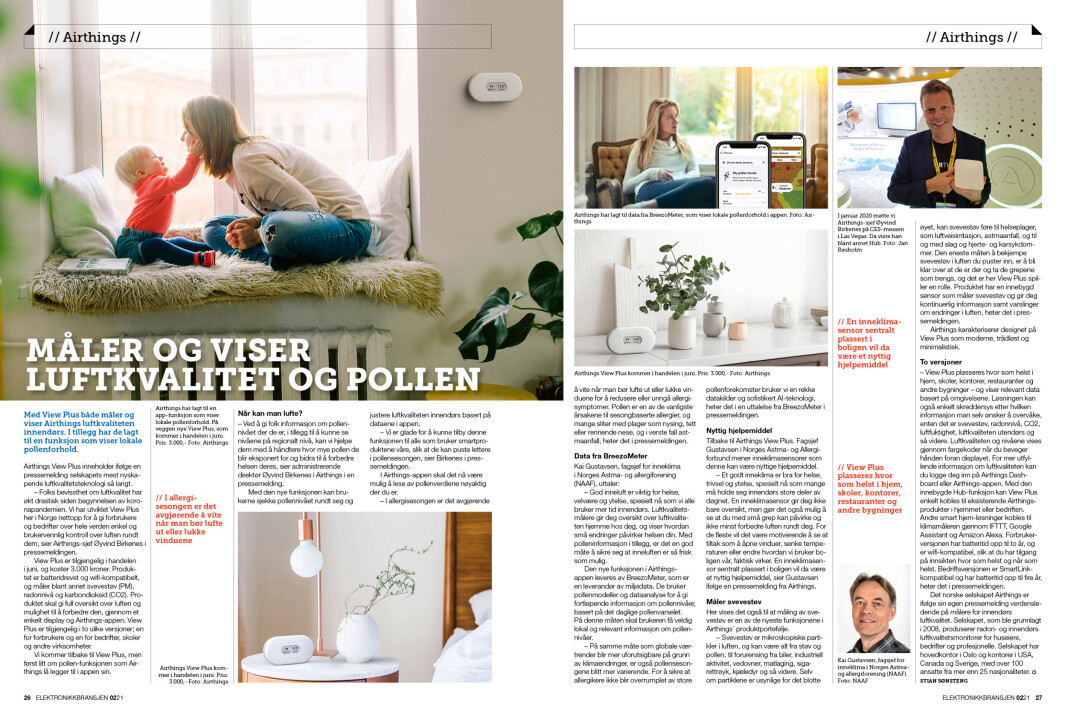 Artikkelen ble første gang publisert i papirutgaven av fagbladet Elektronikkbransjen nr. 2/2021, som ble distribuert 19 april. <a target="_blank" href="https://www.mypaper.se/html5/customer/248/13163/?page=26" aria-label="">Her kan du lese artikkelen</a> og bla gjennom digitalutgaven av bladet. Du kan lese alle utgaver av bladet digitalt, fra og med nr. 1/1937, på <a target="_blank" href="https://www.elektronikkbransjen.no/historiskarkiv" aria-label="">elektronikkbransjen.no/historiskarkiv</a>. Artikkelen ble første gang publisert i papirutgaven av fagbladet Elektronikkbransjen nr. 2/2021, som ble distribuert 19 april. <a target="_blank" href="https://www.mypaper.se/html5/customer/248/13163/?page=26" aria-label="">Her kan du lese artikkelen</a> og bla gjennom digitalutgaven av bladet. Du kan lese alle utgaver av bladet digitalt, fra og med nr. 1/1937, på <a target="_blank" href="https://www.elektronikkbransjen.no/historiskarkiv" aria-label="">elektronikkbransjen.no/historiskarkiv</a>.