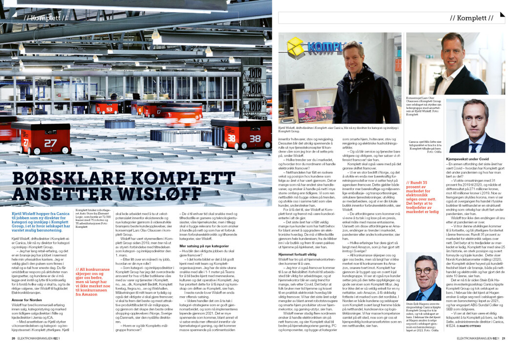 Artikkelen ble første gang publisert i papirutgaven av fagbladet Elektronikkbransjen nr. 2/2021, som ble distribuert 19 april. <a target="_blank" href="https://www.mypaper.se/html5/customer/248/13163/?page=20" aria-label="">Her kan du lese artikkelen</a> og bla gjennom digitalutgaven av bladet. Du kan lese alle utgaver av bladet digitalt, fra og med nr. 1/1937, på <a target="_blank" href="https://www.elektronikkbransjen.no/historiskarkiv" aria-label="">elektronikkbransjen.no/historiskarkiv</a>. Artikkelen ble første gang publisert i papirutgaven av fagbladet Elektronikkbransjen nr. 2/2021, som ble distribuert 19 april. <a target="_blank" href="https://www.mypaper.se/html5/customer/248/13163/?page=20" aria-label="">Her kan du lese artikkelen</a> og bla gjennom digitalutgaven av bladet. Du kan lese alle utgaver av bladet digitalt, fra og med nr. 1/1937, på <a target="_blank" href="https://www.elektronikkbransjen.no/historiskarkiv" aria-label="">elektronikkbransjen.no/historiskarkiv</a>.