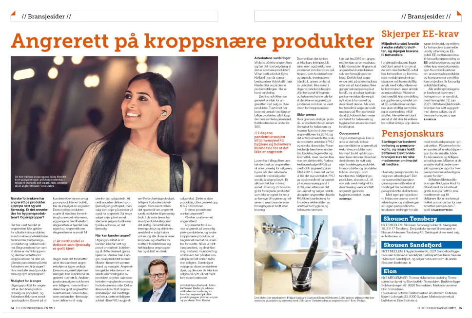 Artikkelen er tidligere publisert i papirutgaven av fagbladet Elektronikkbransjen nr. 2/2021, som ble distribuert 19 april. Her kan du lese artikkelen og bla gjennom digitalutgaven av bladet. Du kan lese alle utgaver av bladet digitalt, fra og med nr. 1/1937, på elektronikkbransjen.no/historiskarkiv. Artikkelen er tidligere publisert i papirutgaven av fagbladet Elektronikkbransjen nr. 2/2021, som ble distribuert 19 april. Her kan du lese artikkelen og bla gjennom digitalutgaven av bladet. Du kan lese alle utgaver av bladet digitalt, fra og med nr. 1/1937, på elektronikkbransjen.no/historiskarkiv.