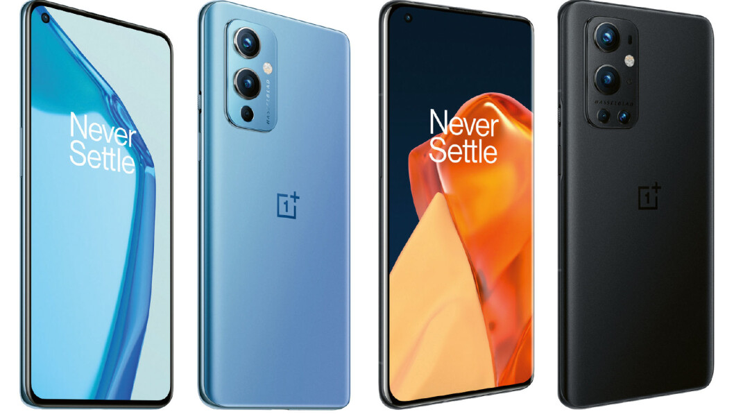 OnePlus 9 og 9 Pro har begge kamera utviklet i samarbeid med svenske Hasselblad. Foto: OnePlus OnePlus 9 og 9 Pro har begge kamera utviklet i samarbeid med svenske Hasselblad. Foto: OnePlus