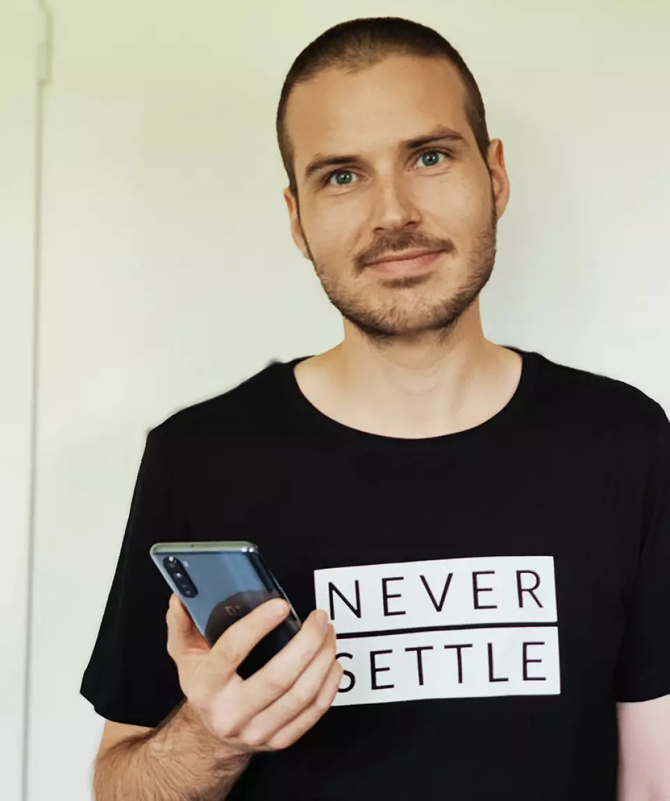 Mikael Åkerstrøm er PR-sjef for OnePlus i Norge og Sverige. Foto: OnePlus