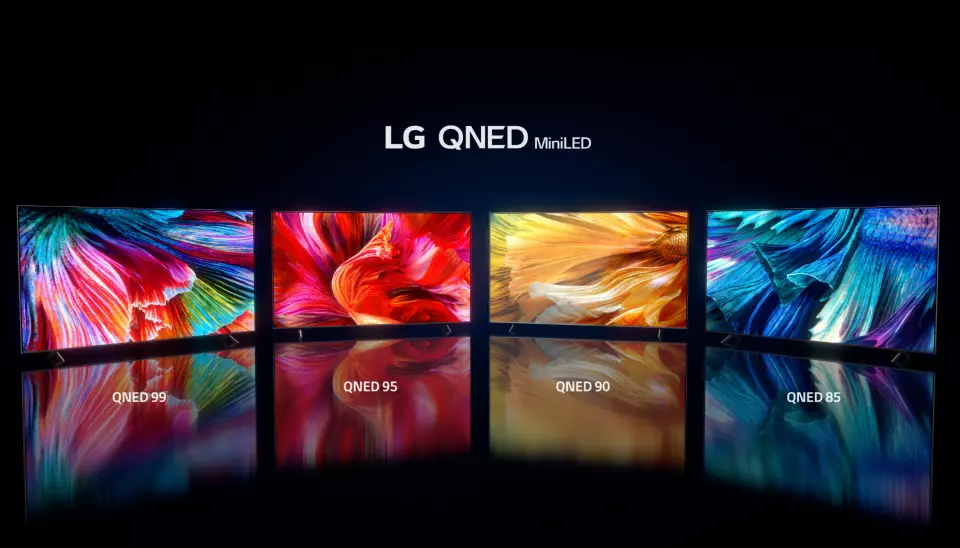 LG kommer med en rekke ny TV-modeller under årets digital CES-messe. Foto: LG