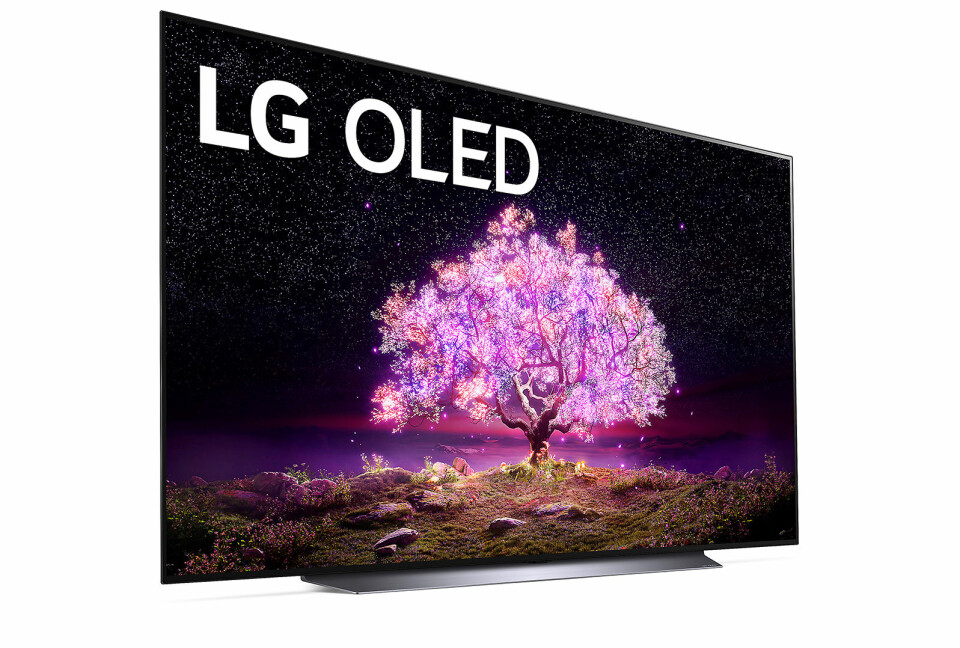 LG OLED C1 er arvtageren til den populære CX-serien fra 2020, og får et nytt design utvendig og kommer for første gang i størrelser opp til 83 tommer. Foto: LG