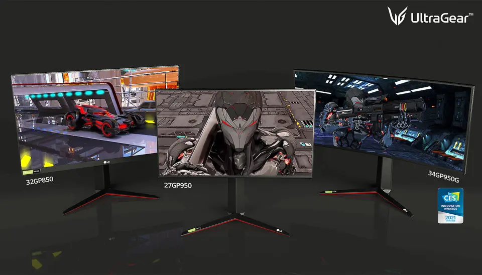 UltraGear-monitorene har en grå-til-grå-responstid på ett millisekund og retter seg mot spillmarkedet. Foto: LG UltraGear-monitorene har en grå-til-grå-responstid på ett millisekund og retter seg mot spillmarkedet. Foto: LG