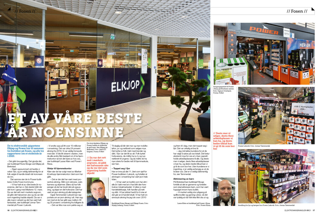 Artikkelen er tidligere publisert i papirutgaven av fagbladet Elektronikkbransjen nr. 2/2021, som ble distribuert 19 april. <a target="_blank" href="https://www.mypaper.se/html5/customer/248/13163/?page=16" aria-label="">Her kan du lese artikkelen</a> og bla gjennom digitalutgaven av bladet. Du kan lese alle utgaver av bladet digitalt, fra og med nr. 1/1937, på <a target="_blank" href="https://www.elektronikkbransjen.no/historiskarkiv" aria-label="">elektronikkbransjen.no/historiskarkiv</a>. Artikkelen er tidligere publisert i papirutgaven av fagbladet Elektronikkbransjen nr. 2/2021, som ble distribuert 19 april. <a target="_blank" href="https://www.mypaper.se/html5/customer/248/13163/?page=16" aria-label="">Her kan du lese artikkelen</a> og bla gjennom digitalutgaven av bladet. Du kan lese alle utgaver av bladet digitalt, fra og med nr. 1/1937, på <a target="_blank" href="https://www.elektronikkbransjen.no/historiskarkiv" aria-label="">elektronikkbransjen.no/historiskarkiv</a>.
