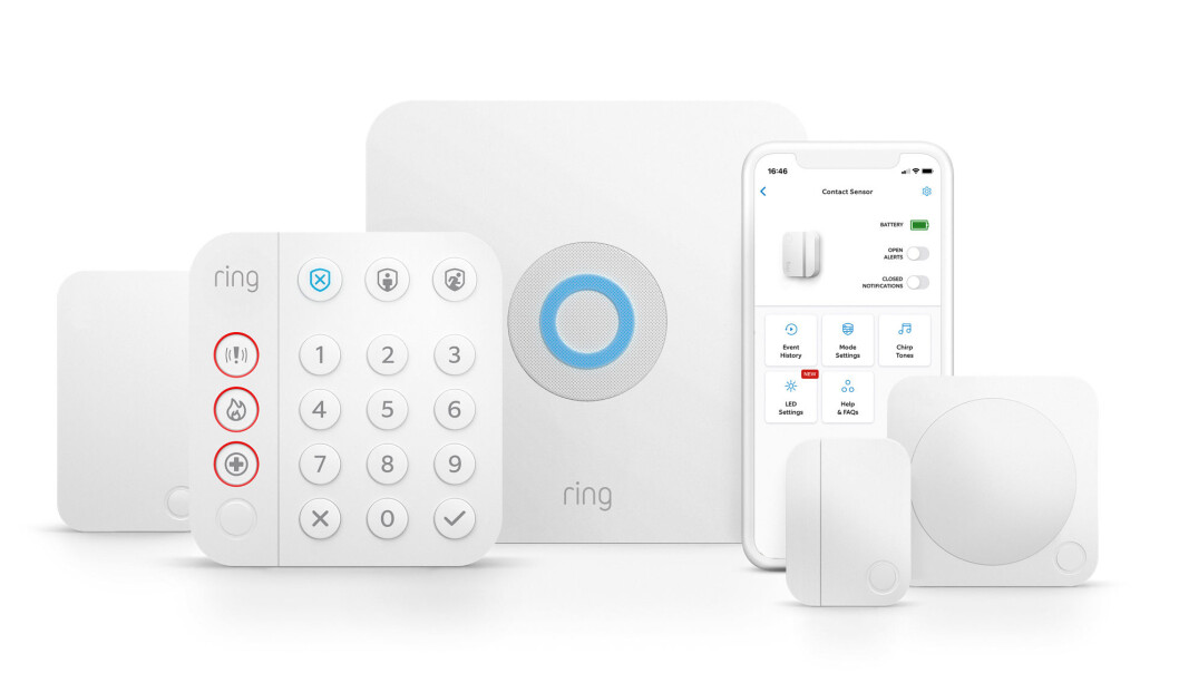 Ring Alarm 2. generasjon kit. Foto: Ring Ring Alarm 2. generasjon kit. Foto: Ring