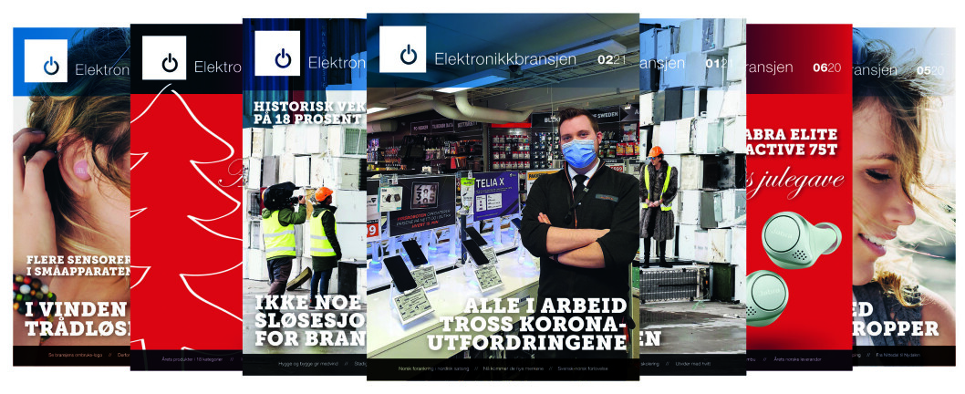 Denne saken sto på forsiden av fagbladet Elektronikkbransjen nr. 2/2021 Denne saken sto på forsiden av fagbladet Elektronikkbransjen nr. 2/2021