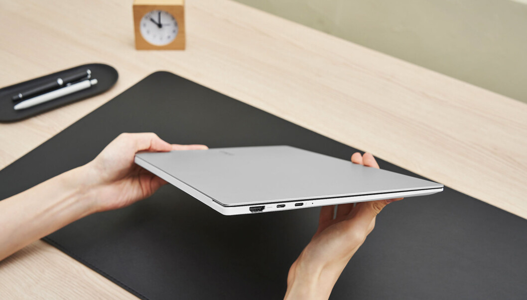 Galaxy Book Pro skal være lett, tynn og enkel å ta med seg. Foto: Samsung Galaxy Book Pro skal være lett, tynn og enkel å ta med seg. Foto: Samsung