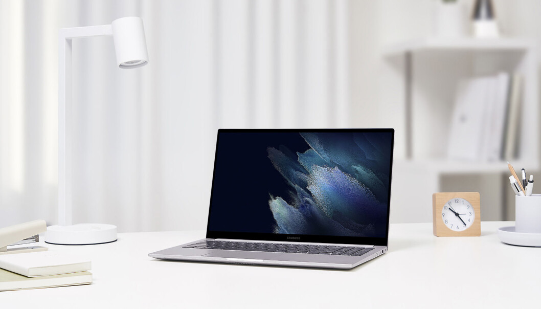 Galaxy Book er innstegsmodellen i Samsungs portefølje, til en pris like under 7.000 kroner. Foto: Samsung Galaxy Book er innstegsmodellen i Samsungs portefølje, til en pris like under 7.000 kroner. Foto: Samsung