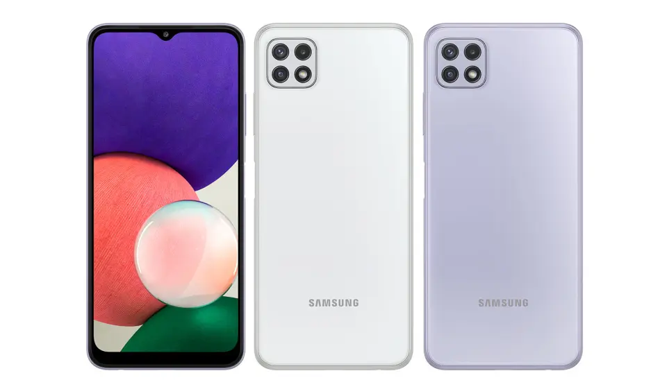 Samsung Galaxy A22 5G. Foto: Samsung Samsung Galaxy A22 5G. Foto: Samsung