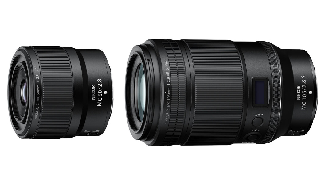 Nikkor Z MC 50mm og 105mm f/2,8. Foto: Nikon Nikkor Z MC 50mm og 105mm f/2,8. Foto: Nikon