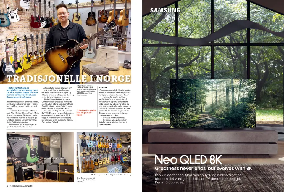 Artikkelen er tidligere publisert i papirutgaven av fagbladet Elektronikkbransjen nr. 3/2021, som ble distribuert 21. juni. Her kan du lese artikkelen og bla gjennom digitalutgaven av bladet. Du kan lese alle utgaver av bladet digitalt, fra og med nr. 1/1937, på elektronikkbransjen.no/historiskarkiv. Artikkelen er tidligere publisert i papirutgaven av fagbladet Elektronikkbransjen nr. 3/2021, som ble distribuert 21. juni. Her kan du lese artikkelen og bla gjennom digitalutgaven av bladet. Du kan lese alle utgaver av bladet digitalt, fra og med nr. 1/1937, på elektronikkbransjen.no/historiskarkiv.