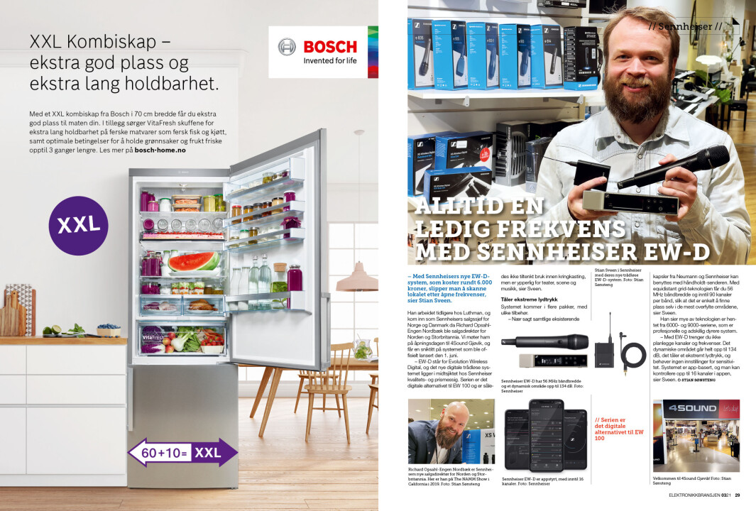 Artikkelen er tidligere publisert i papirutgaven av fagbladet Elektronikkbransjen nr. 3/2021, som ble distribuert 21. juni. <a target="_blank" href="https://www.mypaper.se/html5/customer/248/13229/?page=28" aria-label="">Her kan du lese artikkelen</a> og bla gjennom digitalutgaven av bladet. Du kan lese alle utgaver av bladet digitalt, fra og med nr. 1/1937, på <a target="_blank" href="https://www.elektronikkbransjen.no/historiskarkiv" aria-label="">elektronikkbransjen.no/historiskarkiv</a>. Artikkelen er tidligere publisert i papirutgaven av fagbladet Elektronikkbransjen nr. 3/2021, som ble distribuert 21. juni. <a target="_blank" href="https://www.mypaper.se/html5/customer/248/13229/?page=28" aria-label="">Her kan du lese artikkelen</a> og bla gjennom digitalutgaven av bladet. Du kan lese alle utgaver av bladet digitalt, fra og med nr. 1/1937, på <a target="_blank" href="https://www.elektronikkbransjen.no/historiskarkiv" aria-label="">elektronikkbransjen.no/historiskarkiv</a>.