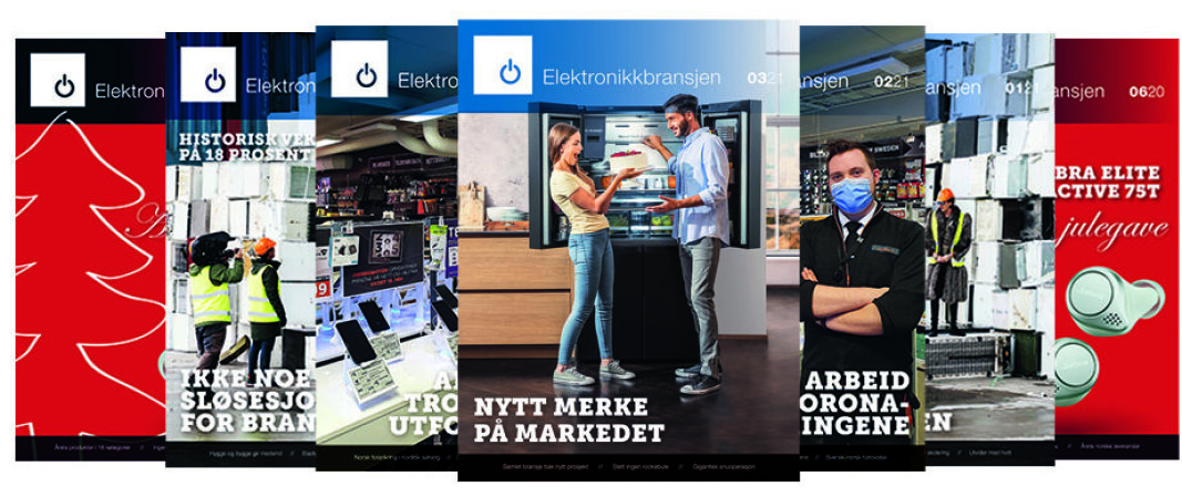 Fagbladet Elektronikkbransjen nr. 3/2021. Illustrasjon: Cathrine Pedersen Fagbladet Elektronikkbransjen nr. 3/2021. Illustrasjon: Cathrine Pedersen