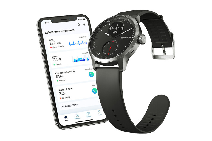 Withings ScanWatch. Foto: Withings Withings ScanWatch. Foto: Withings