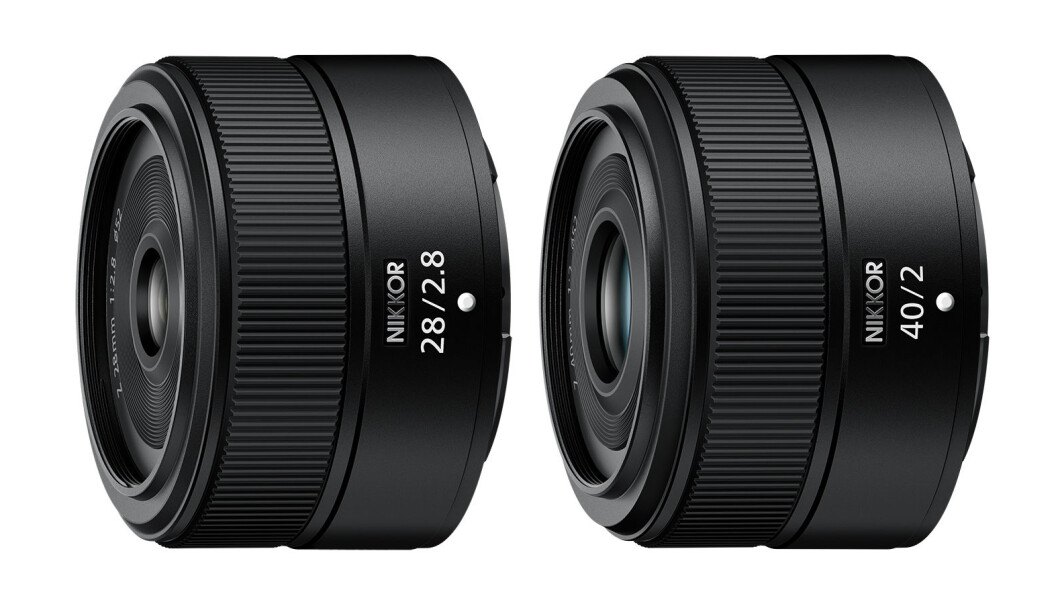 Nikkor Z 28mm og 40mm. Foto: Nikon Nikkor Z 28mm og 40mm. Foto: Nikon