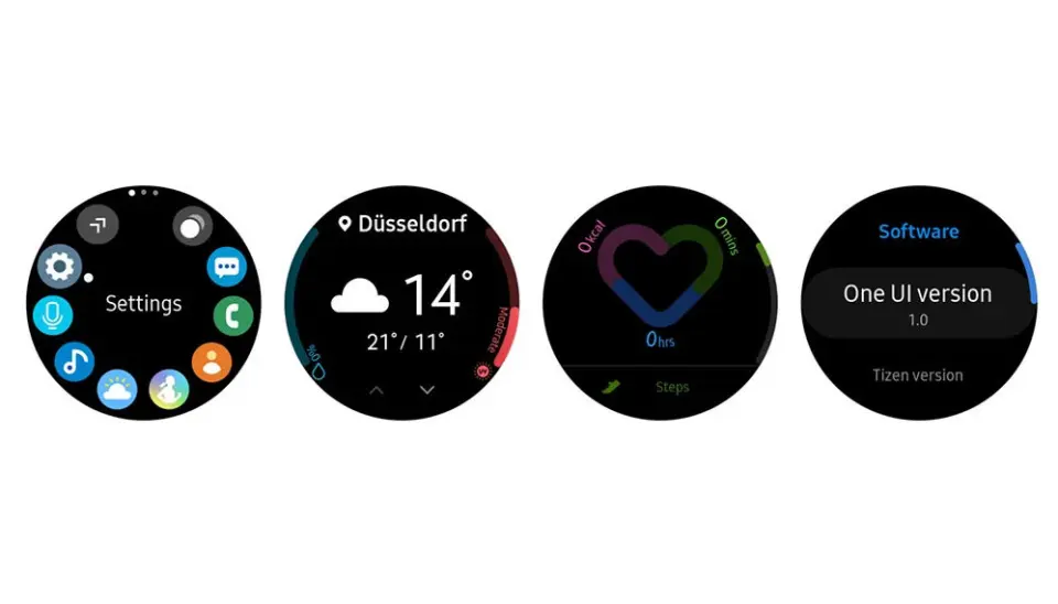 Samsung One UI Watch. Foto: Samsung Samsung One UI Watch. Foto: Samsung