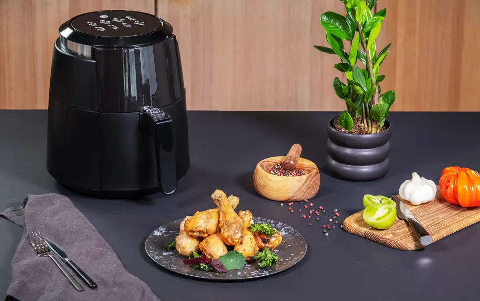 Wilfa Chrispier Air Fryer AF1B-35. Foto: Wilfa Wilfa Chrispier Air Fryer AF1B-35. Foto: Wilfa