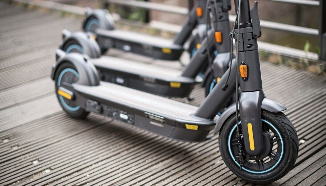 Salget av el-sparkesykler dobler seg i første halvår av 2021. Foto: Segway Salget av el-sparkesykler dobler seg i første halvår av 2021. Foto: Segway