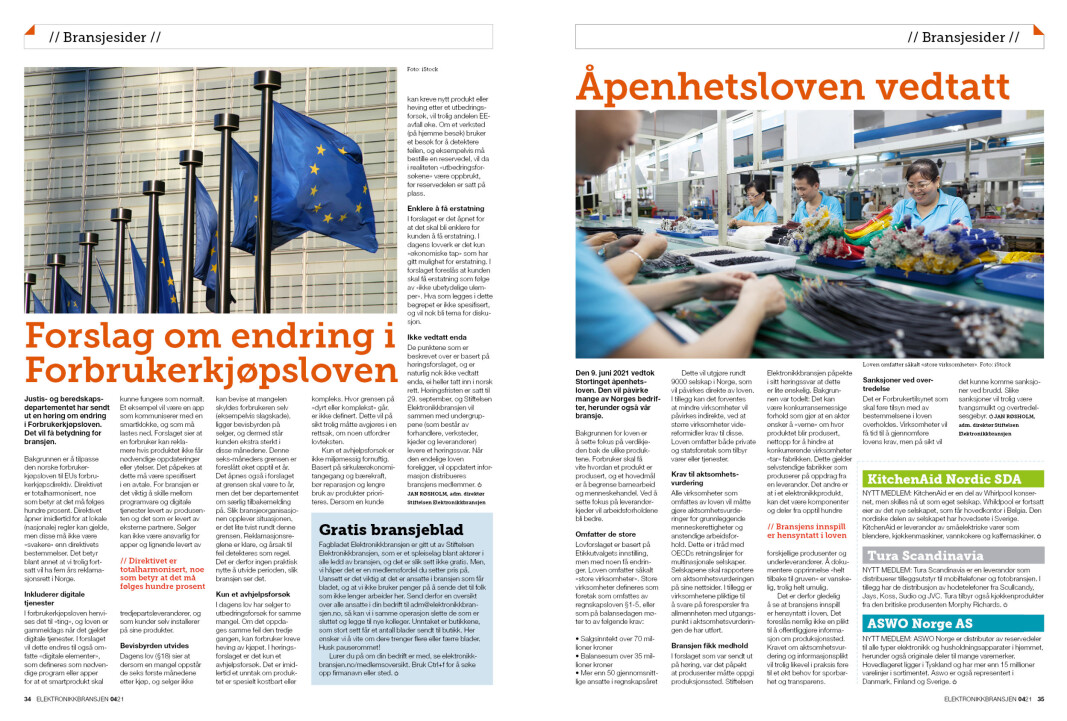 Artikkelen er tidligere publisert i papirutgaven av fagbladet Elektronikkbransjen nr. 4/2021, som ble distribuert 30. august. <a target="_blank" href="https://www.mypaper.se/html5/customer/248/13267/?page=34" aria-label="">Her kan du lese artikkelen</a> og bla gjennom digitalutgaven av bladet. Du kan lese alle utgaver av bladet digitalt, fra og med nr. 1/1937, på <a target="_blank" href="https://www.elektronikkbransjen.no/historiskarkiv" aria-label="">elektronikkbransjen.no/historiskarkiv</a>. Artikkelen er tidligere publisert i papirutgaven av fagbladet Elektronikkbransjen nr. 4/2021, som ble distribuert 30. august. <a target="_blank" href="https://www.mypaper.se/html5/customer/248/13267/?page=34" aria-label="">Her kan du lese artikkelen</a> og bla gjennom digitalutgaven av bladet. Du kan lese alle utgaver av bladet digitalt, fra og med nr. 1/1937, på <a target="_blank" href="https://www.elektronikkbransjen.no/historiskarkiv" aria-label="">elektronikkbransjen.no/historiskarkiv</a>.