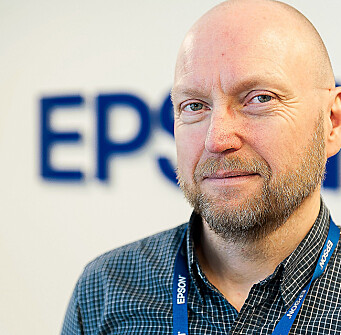 Jan Ove Johansson er forretningskundesjef i Epson Norge. Foto: Epson Jan Ove Johansson er forretningskundesjef i Epson Norge. Foto: Epson