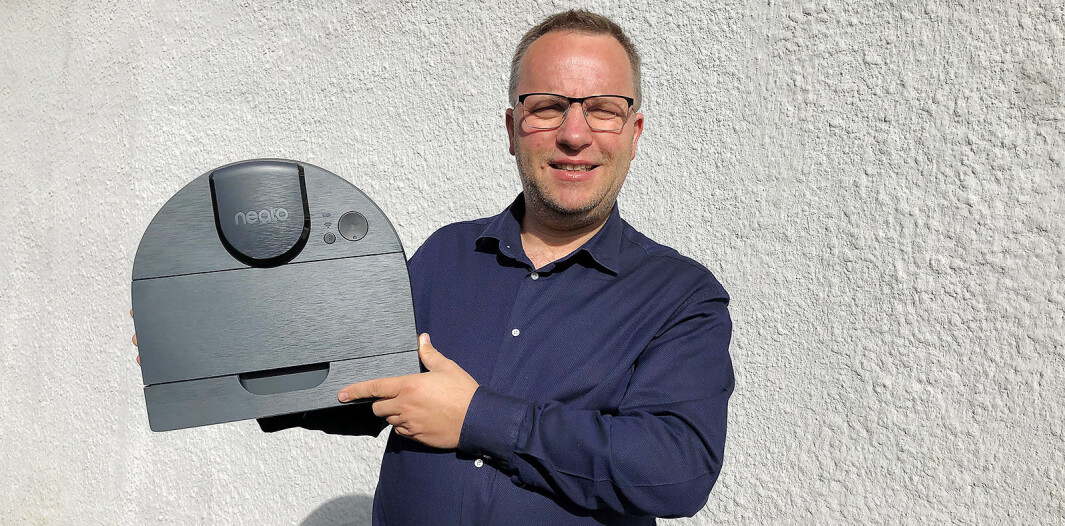 Vidar Elshøy er nordisk salgssjef i Neato Robotics. Foto: Neato Vidar Elshøy er nordisk salgssjef i Neato Robotics. Foto: Neato