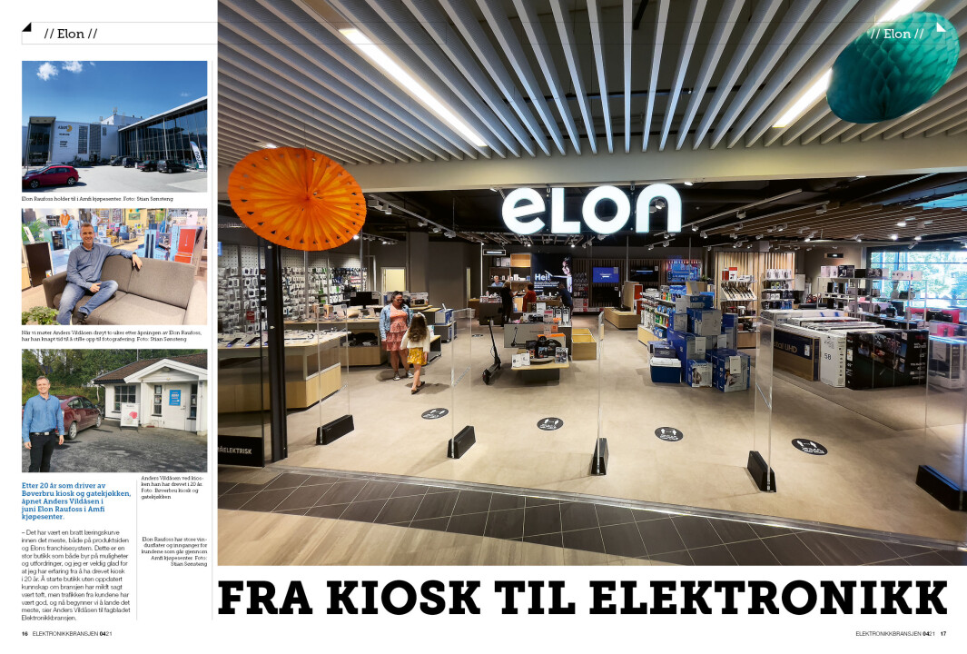 Artikkelen er tidligere publisert i papirutgaven av fagbladet Elektronikkbransjen nr. 4/2021, som ble distribuert 30. august. <a target="_blank" href="https://www.mypaper.se/html5/customer/248/13267/?page=16" aria-label="">Her kan du lese artikkelen</a> og bla gjennom digitalutgaven av bladet. Du kan lese alle utgaver av bladet digitalt, fra og med nr. 1/1937, på <a target="_blank" href="https://www.elektronikkbransjen.no/historiskarkiv" aria-label="">elektronikkbransjen.no/historiskarkiv</a>. Artikkelen er tidligere publisert i papirutgaven av fagbladet Elektronikkbransjen nr. 4/2021, som ble distribuert 30. august. <a target="_blank" href="https://www.mypaper.se/html5/customer/248/13267/?page=16" aria-label="">Her kan du lese artikkelen</a> og bla gjennom digitalutgaven av bladet. Du kan lese alle utgaver av bladet digitalt, fra og med nr. 1/1937, på <a target="_blank" href="https://www.elektronikkbransjen.no/historiskarkiv" aria-label="">elektronikkbransjen.no/historiskarkiv</a>.