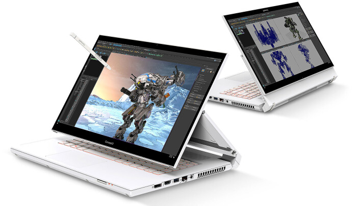 Concept D 5 Pro og resten av maskinene i serien retter seg mot kreatørene. Foto: Acer Concept D 5 Pro og resten av maskinene i serien retter seg mot kreatørene. Foto: Acer