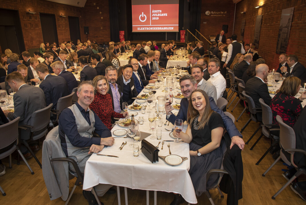 Fra arrangementet i 2019, der Årets produkt 2019/2020 og Årets julegave 2019 ble kåret. Foto: Tore Skaar Fra arrangementet i 2019, der Årets produkt 2019/2020 og Årets julegave 2019 ble kåret. Foto: Tore Skaar