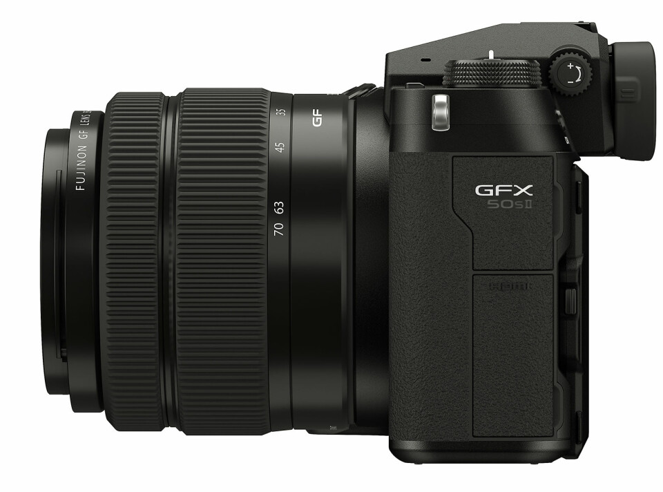Fujifilm GFX50S II. Foto: Fujifilm