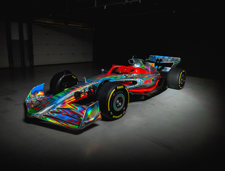 NESTE F1 DESIGNET I SKYEN