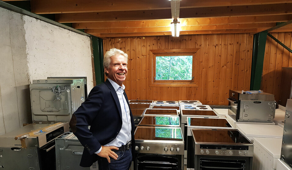 Daglig leder Pål Haugen i OmBrukt AS. Foto: Jan Røsholm