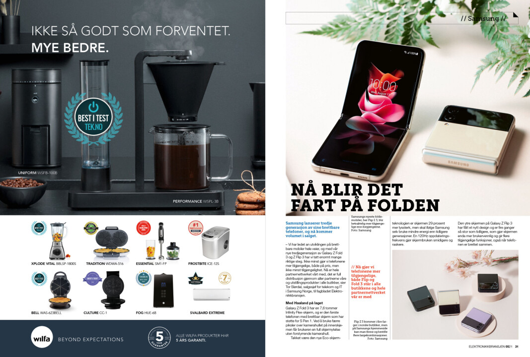 Artikkelen er tidligere publisert i papirutgaven av fagbladet Elektronikkbransjen nr. 5/2021, som ble distribuert 11. oktober. <a target="_blank" href="https://www.mypaper.se/html5/customer/248/13305/?page=30" aria-label="">Her kan du lese artikkelen</a> og bla gjennom digitalutgaven av bladet. Du kan lese alle utgaver av bladet digitalt, fra og med nr. 1/1937, på <a target="_blank" href="https://www.elektronikkbransjen.no/historiskarkiv" aria-label="">elektronikkbransjen.no/historiskarkiv</a>. Artikkelen er tidligere publisert i papirutgaven av fagbladet Elektronikkbransjen nr. 5/2021, som ble distribuert 11. oktober. <a target="_blank" href="https://www.mypaper.se/html5/customer/248/13305/?page=30" aria-label="">Her kan du lese artikkelen</a> og bla gjennom digitalutgaven av bladet. Du kan lese alle utgaver av bladet digitalt, fra og med nr. 1/1937, på <a target="_blank" href="https://www.elektronikkbransjen.no/historiskarkiv" aria-label="">elektronikkbransjen.no/historiskarkiv</a>.