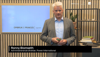 Administrerende direktør i Power International, Ronny Blomseth, forteller om hvor langt bransjen har kommet i de mange årene han har jobbet innen forbrukerelektronikk. Foto: JCP Administrerende direktør i Power International, Ronny Blomseth, forteller om hvor langt bransjen har kommet i de mange årene han har jobbet innen forbrukerelektronikk. Foto: JCP