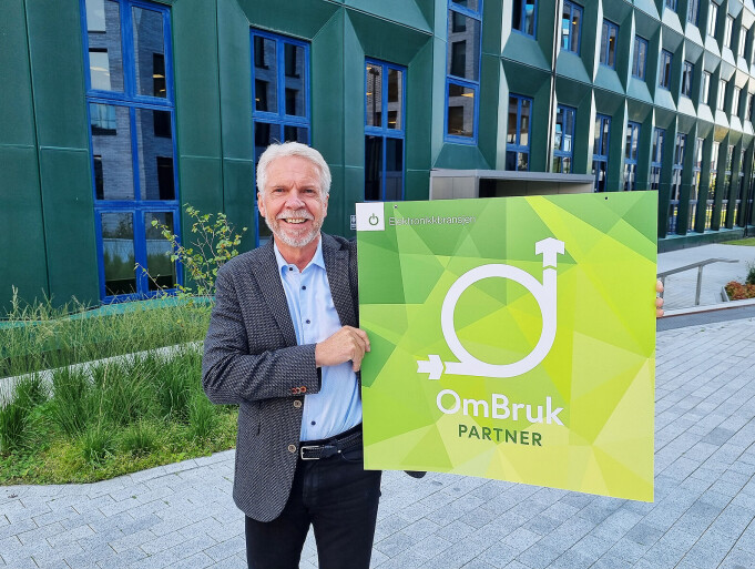 Daglig leder i OmBrukt AS, Pål Haugen, er fornøyd med å ha Geilo Husholdningsservice med på laget. Foto: Jan Røsholm Daglig leder i OmBrukt AS, Pål Haugen, er fornøyd med å ha Geilo Husholdningsservice med på laget. Foto: Jan Røsholm
