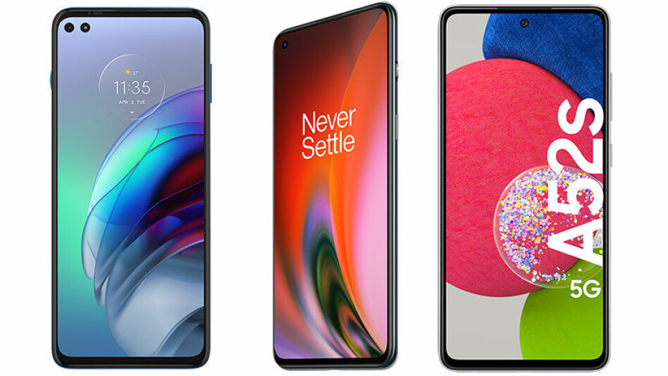 MOTOROLA, ONEPLUS ELLER SAMSUNG ER ÅRETS BUDSJETTMOBIL