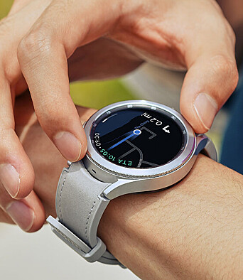 Samsung Galaxy Watch 4 Classic er kåret til «Årets personlige smartprodukt 2021/2022». Foto: Samsung Samsung Galaxy Watch 4 Classic er kåret til «Årets personlige smartprodukt 2021/2022». Foto: Samsung