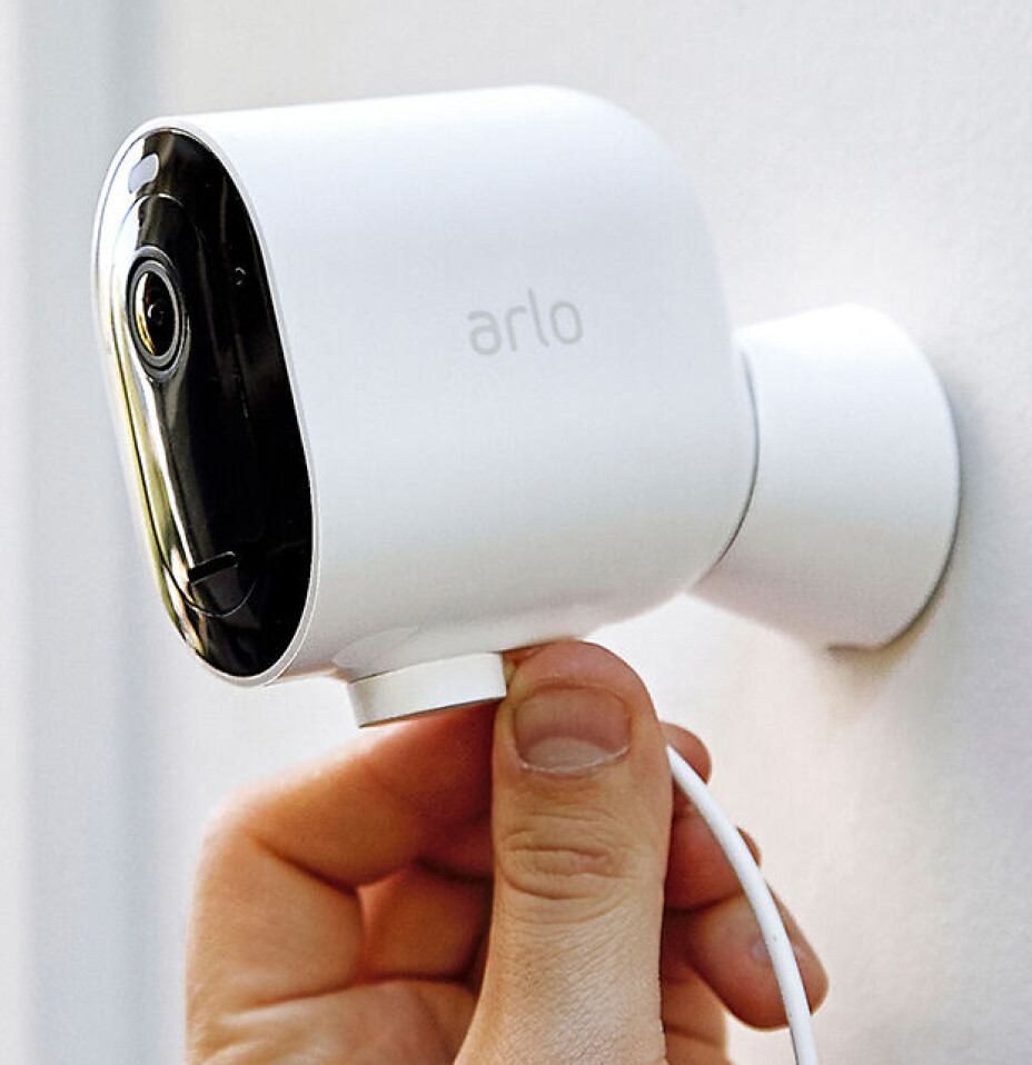 Arlo Pro 4 er kåret til «Årets smarthjemprodukt 2021/2022». Foto: Arlo