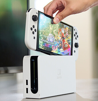 Nintendo Switch OLED. Foto: Nintendo Nintendo Switch OLED. Foto: Nintendo