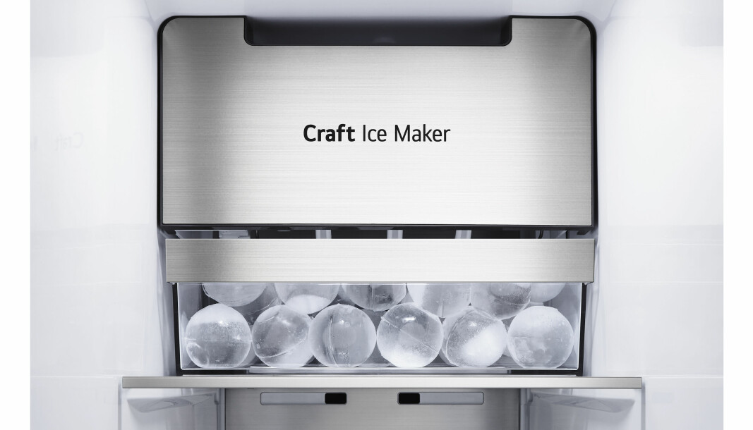 LG Craft Ice side-by-side er kåret til «Årets hvitevare 2021/2022». Foto: LG